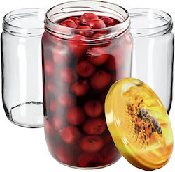 Kadax Glas Gefäß 720ml (8 Stück)