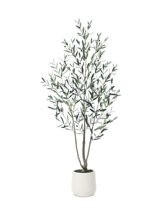 Artificial Olive Tree 180 Cm Large In Pot Indoor Decoration