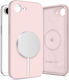 Tech-Protect Back Cover Σιλικόνης Ροζ (iPhone 17e / 16e)