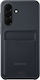 Samsung Card Slot Silicone Back Cover With Card...