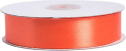Dekorative Satinband in Bunt Orange 25mm 50m