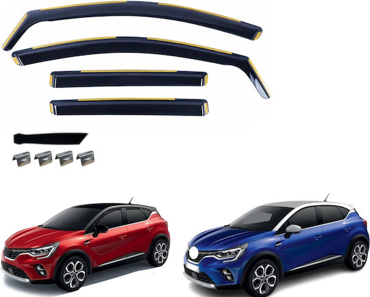 Комплект Автомобилни Ветробрани Отпред И Отзад За Mitsubishi Asx 2023+ 4 Бройки