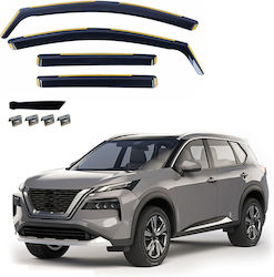 Σετ Ανεμοθραύστες Μπροστινοί και Πίσω για Nissan X-Trail 4τμχ VETRBR0115
