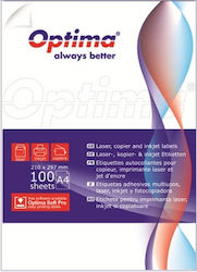 Optima Self-Adhesive Labels on Roll 52.5x21.2mm