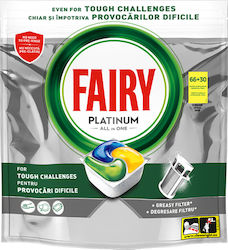 Fairy Platinum All In One 96 Κάψουλες Πλυντηρίο...