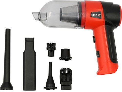 Car Handheld Vacuum & Blower 2 in 1 Rechargeable 12V 70W Red YT-85687