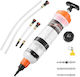 Vevor 1.5 L Fluid Extractor Manual Automotive Fluid Pump Extractor Oil Syringe Long Hose Extension Tubes Easy Oil Change Suction Pump Lawn Mowers Cars Ships Golf Carts Motorcycles