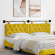 vidaXL Fabric Yellow Bed Headboard Cushion 170x...
