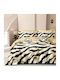 Beauty Home 12695 Σετ Σεντόνια Υπέρδιπλα 230x260εκ. Μπεζ (4τμχ)