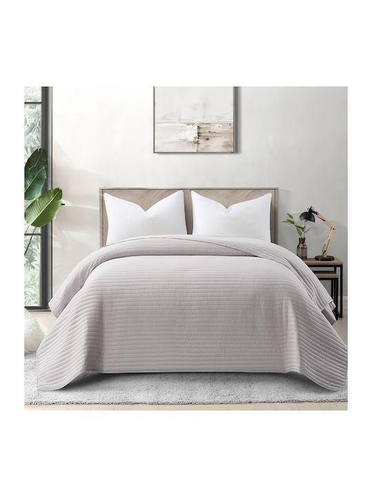 Beauty Home Ultra Art 12555 Κουβερλί Μονό Γκρι ...
