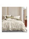 Beauty Home Art 12675 Σετ Κουβερλί Υπέρδιπλο Μπεζ 220x240cm