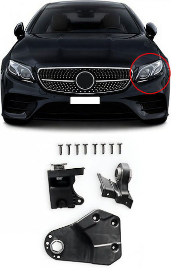 Βάσεις Επισκευής Αριστερού Φαναριού Mercedes-benz E-class W213 16-20 Pre Facelift 14mm 3 Τεμάχια Mercedes Benz Cαrνεr