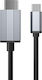 Cable HDMI male - HDMI male 17m Γκρι
