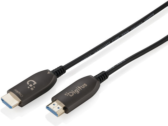 Digitus HDMI 2.1 HDMI Cable HDMI Male - HDMI Male 50m Black