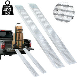 Bakaji Set Rampe Încărcare Platformă Antiderapantă 195x22cm Tractor Quad Motocicletă 400kg 02834263