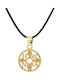 Drandakis Necklace Constantine Talisman From 9 K Gold Black
