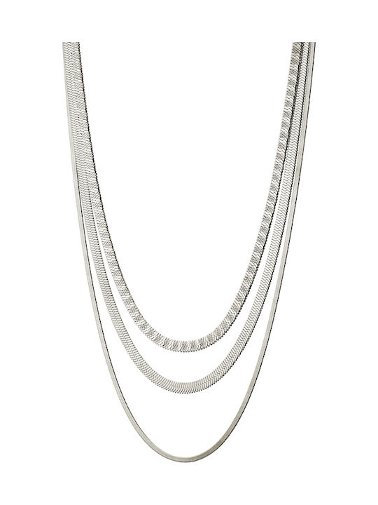 Oxette Triple Steel Necklace