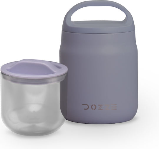 Dozze Inox Thermo Lunch Box Purple 600ml