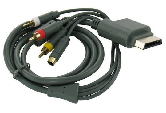 S-video + Rca Av Кабел Xbox 360 1.8m
