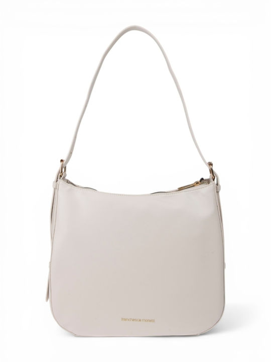 Damentasche Schulter Beige