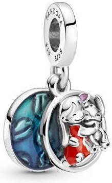 Pandora Κρεμαστό Charm 799383c01 Disney Lilo & Stitch Family