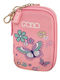 Polo Clip & Zip Мини Ключодържател-Портфейл Розов 9-27-006-8463