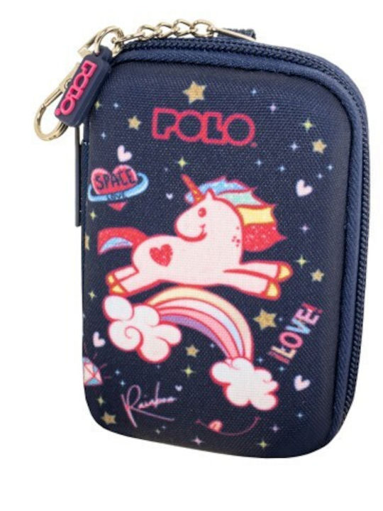Polo Clip & Zip Мини Ключодържател-портфейл Лилав 9-27-006-8466