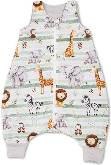 Kidizi Sac De Dormit De Vară Cu Picioare 0.5 Tog Safari Verde