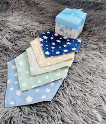 Parashkevovi Stoff Bandana mit Taste Beiges Σαλιάρες