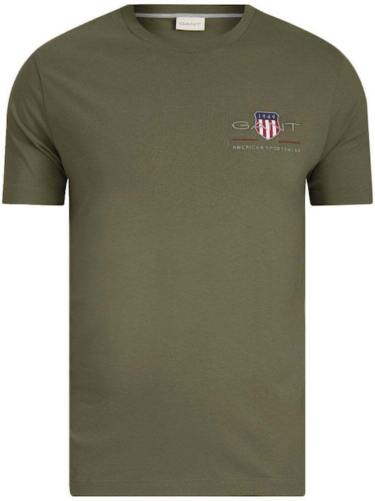 Gant Archive Shield T-Shirt Dark Olive
