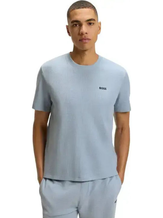 Boss T-shirt Σιέλ