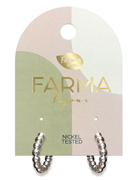 Farma Bijoux Υποαλλεργικά Παιδικά Σκουλαρίκια με Πέτρες