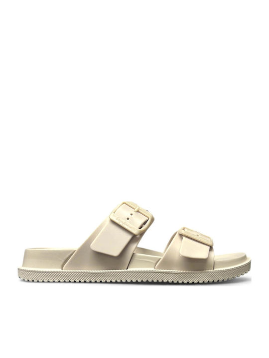 Pepe Jeans Studs Γυναικεία Σανδάλια Μπεζ Regula...