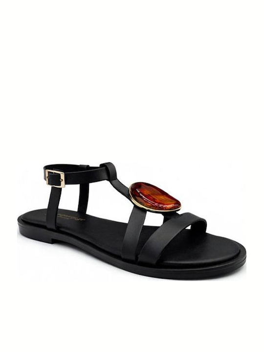 Elenross Sandale Casual Damă Negre