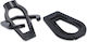 Plastic Black Single Tobacco Pipe Stand