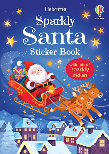 Sparkly Santa Sticker Book - Usborne Publishing Ltd - Paperback / Softback