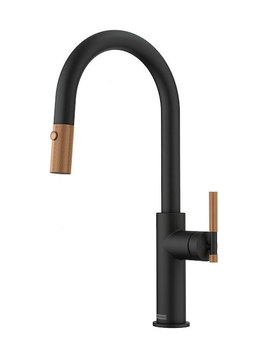 Franke Maris Kitchen Faucet Counter Black