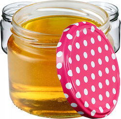 Kadax Βαζάκι Γυάλινο με Καπάκι 330ml (10τμχ)