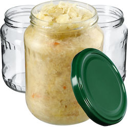 Kadax Glas Gefäß mit Deckel 720ml (8 Stück)