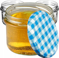 Kadax Βαζάκι Γυάλινο με Καπάκι 235ml (10τμχ)