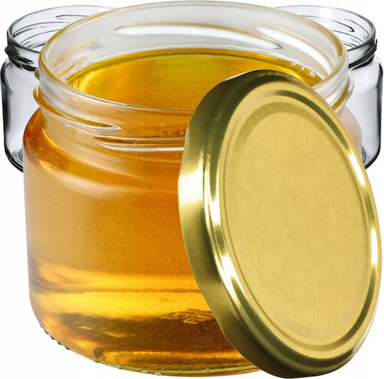 Kadax Borcan Din Sticlă Cu Capac 330ml 10 Buc