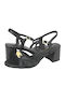 Leather Black Sandals