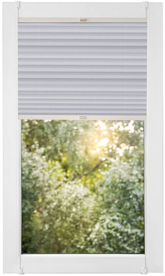Karpol Текстилна Щора За Засенчване В Сив Цвят Ш59xВ140см