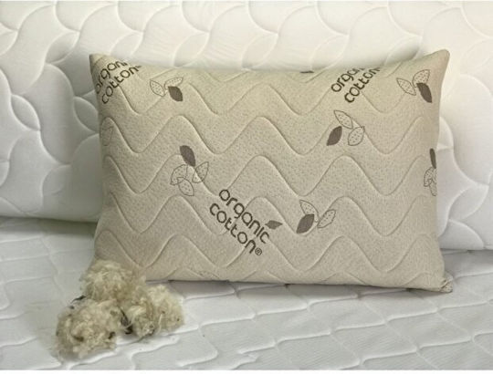 Stewehome Kopfkissen Maxi Organic Einzeln Aus Wolle In Braun Farbgebung 50x70cm