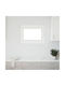 vidaXL Hinged PVC Window Risor Width 80cm Height 60cm