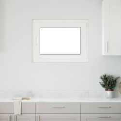 vidaXL Ανοιγόμενο Παράθυρο PVC Π80xΥ70cm