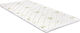 Ted Bed Ανώστρωμα Υπέρδιπλο Memory Foam Eμποτισμένο με Αλόη 160x200εκ.