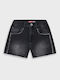 Kids Shorts Bermudas Denim Black