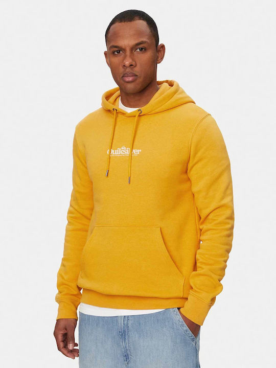Quiksilver Φούτερ με Κουκούλα Yellow