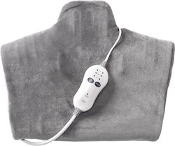 Trebs Heated Massage Cushion Back Shoulders Relieves Pain Grey